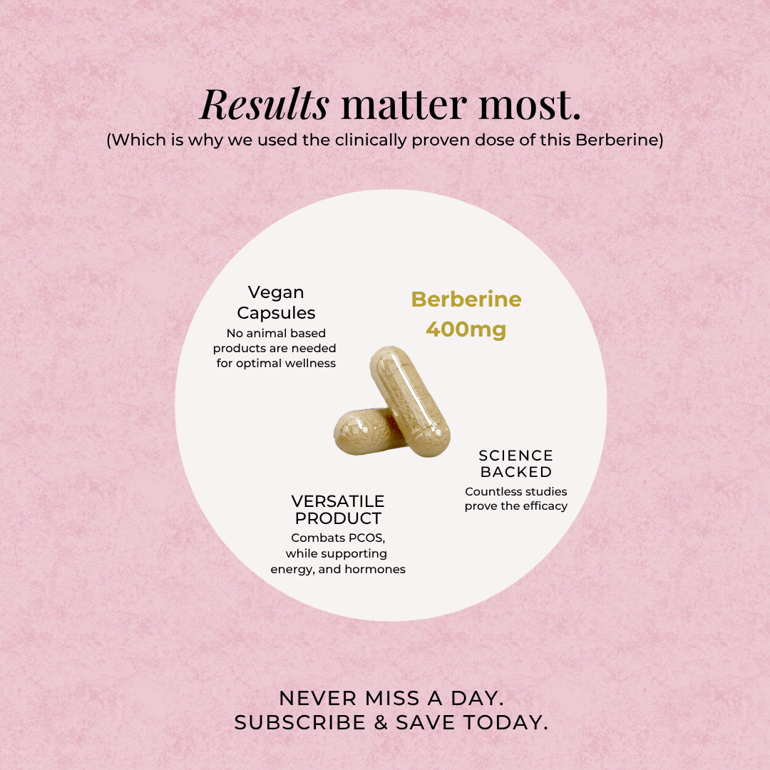 Hormoniq™ Berberine - The Natural PCOS Supplement That's Been Proven in 140+ Studies - Hormoniq